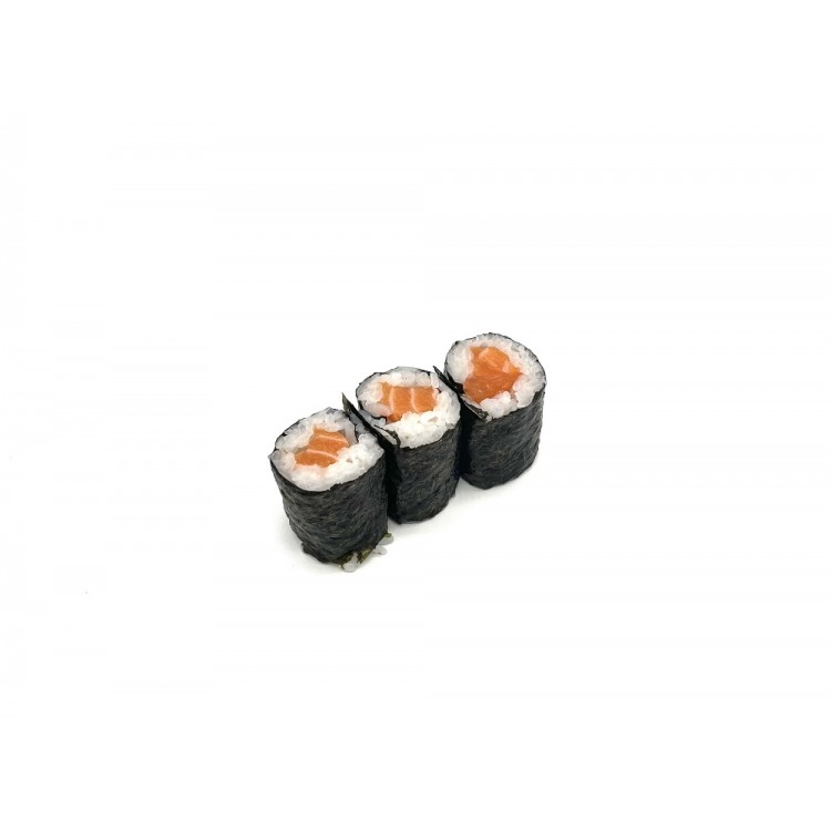 Zalm maki 3 stuks*